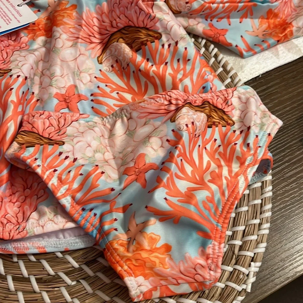 NWT. Maar Coral Reef Kids Swim Set